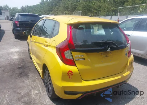 2018 Honda Fit Sport from USA, damaged, VIN 3HGGK5H75JM715170